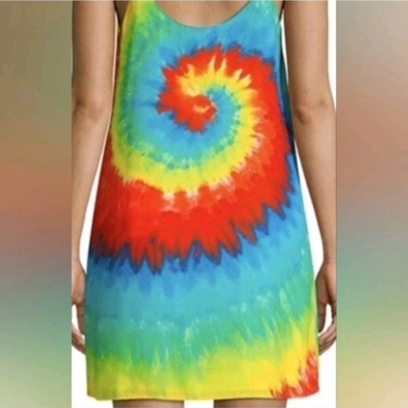 Alice + Olivia emmie tie dye mini dress SIZE Small NWT - Picture 11 of 16